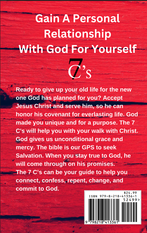 The 7 C's To Christ Book