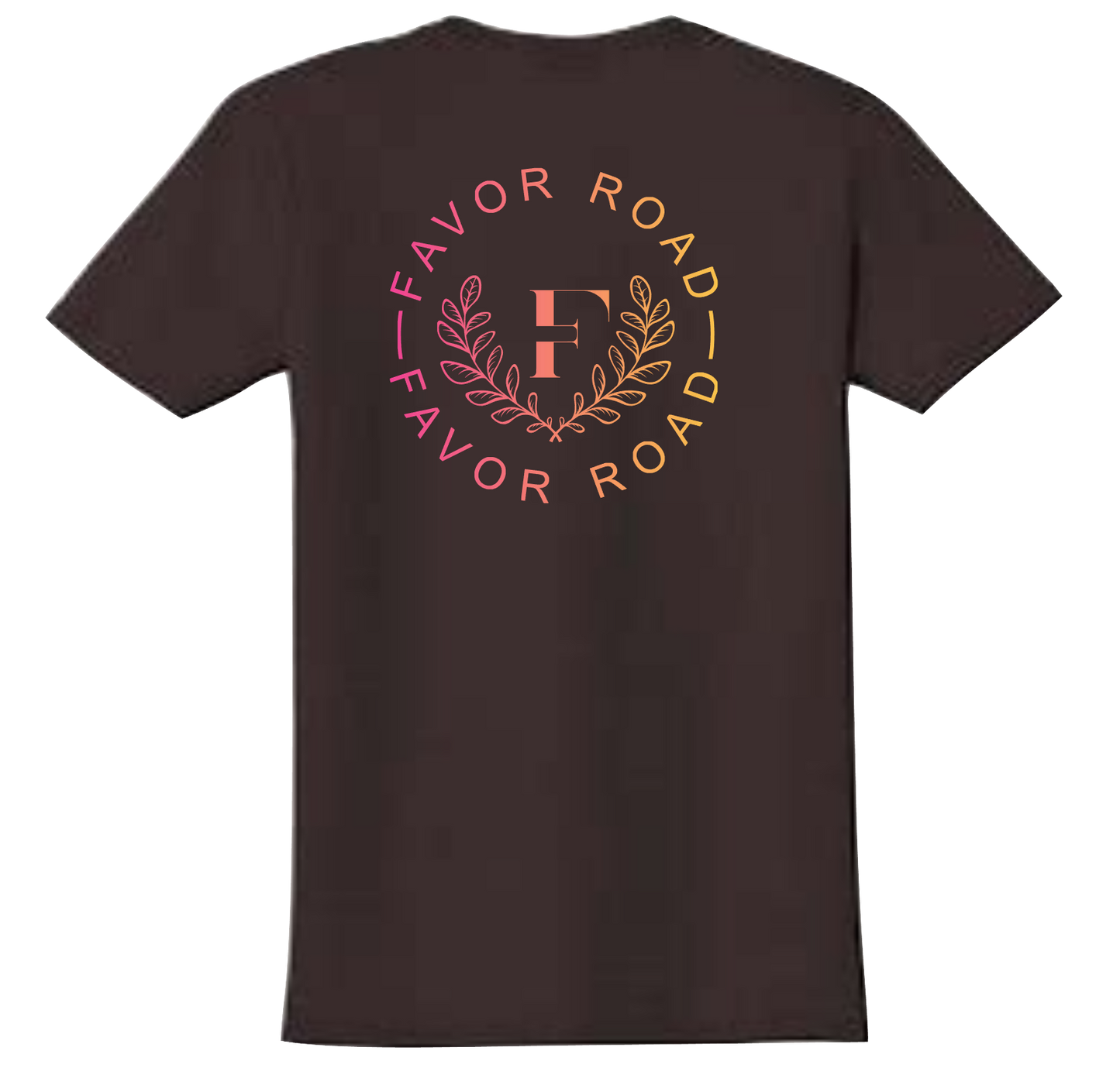 Dark Chocolate Favor Road T-Shirt