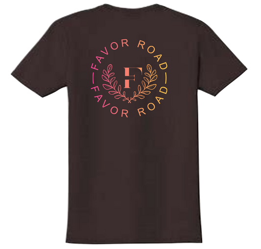 Dark Chocolate Favor Road T-Shirt